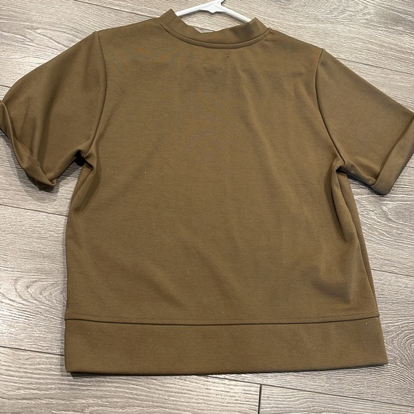 Oak+Fort brown T-shirt - Picture 3 of 4
